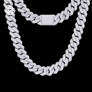 สร้อยคอโซ่แบบคิวบาสุดหรูสำหรับผู้ชายเครื่องประดับสไตล์แร็ปเปอร์สแตนเลสสุดหรูสไตล์ฮิปฮอป - Product Image 2
