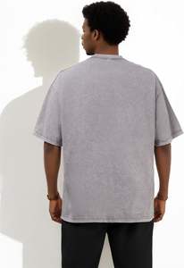 Camisetas Formales para Hombre Más Vendidas, Ropa de Verano, Personalizadas con Estampado, Tejidas en Poliéster/Algodón, Lavadas con Ácido - Product Image 4