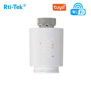 Valve thermostatique intelligente Wi-Fi TUYA pour <span class=keywords><strong>radiateur</strong></span> LED, <span class=keywords><strong>compatible</strong></span> avec <span class=keywords><strong>Alexa</strong></span> et Google Home, pour systèmes de chauffage au sol en appartement - Product Image 1