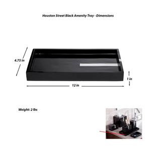 Ensemble d'accessoires de salle de bain en bois noir pour les maisons modernes avec une utilisation élégante et durable adaptée à la décoration et aux cadeaux de salle de bain - Product Image 5