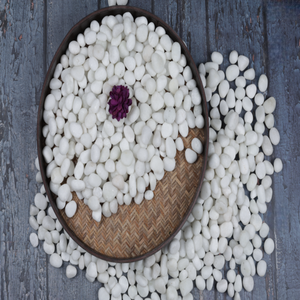 Cailloux et galets décoratifs blancs neige pierres de mosaïque en pierre naturelle pour intérieur et extérieur pour décor de parc extérieur et intérieur - Product Image 1