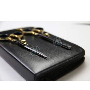 Ciseaux de coiffure Ciseaux de coupe de cheveux professionnels Ciseaux de coiffeur amincissants Ensemble de ciseaux de coiffure - Product Image 2