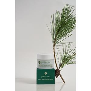 Crème Super Multi-Réparatrice - Hydratation Profonde, Raffermissante, Anti-Âge, Acide Salicylique, Vitamine E, Extrait de Feuille de Pin à 68%, Panthénol, Utilisation Nocturne - Product Image 1
