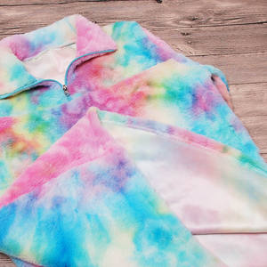 Sudadera con Capucha <span class=keywords><strong>de</strong></span> Felpa Tie Dye para Mujer, Camiseta Worm DOM1356 - Product Image 6