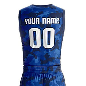 Uniformes de basket-ball pour hommes uniformes de sport à sublimation à séchage rapide avec logo imprimé au design personnalisé vêtements de sport - Product Image 2