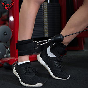 Fitness Réglable D-Ring Cheville Sangles Pied Soutien Cheville Protecteur Gym Jambe Poulie avec Boucle Sport Cheville Sangles - Product Image 5