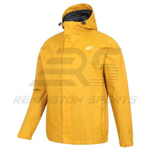 Offre spéciale Veste de pluie coupe-vent teintée imperméable pour homme Tailles personnalisées Col à capuche Vestes de pluie d'hiver en plein air - Product Image 3