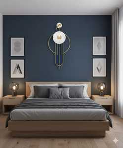 นาฬิกาแขวนผนังโลหะแนวตั้ง ดีไซน์เฉพาะตัว ผลิตด้วยมือ ใช้กลไกควอตซ์ ดีไซน์คลาสสิก เหมาะสำหรับตกแต่งห้องนั่งเล่น ห้องนอน และเป็นไอเดียของขวัญ - Product Image 5