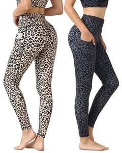 Leggings de yoga pour femmes de haute qualité, vente chaude du fabricant professionnel, poche latérale, vêtements de sport, équipement de fitness pour l'été, taille - Product Image 2