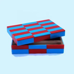 Medley Jester koleksiyonu takı kutuları el sanatları depolama organizatör dekoratif özellikleri ev dekoratif reçine - Product Image 1