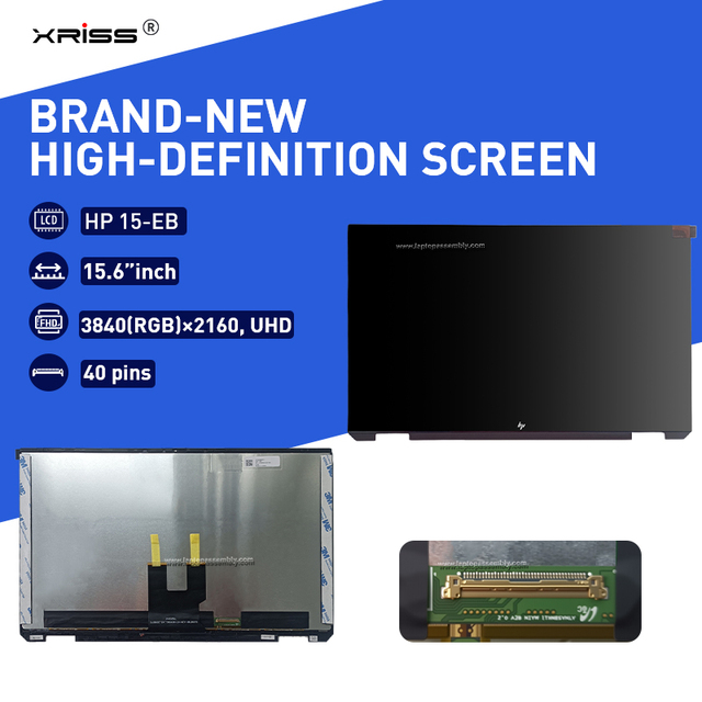 15.6" Original for HP Spectre x360 15-EB 15T-EB Series ATNA56WR11 LCD 4K OLED Touch Screen Digitizer Assembly CE FC ROHS