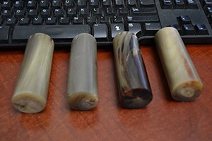 Véritable rouleau de corne de buffle rouleau de corne de boeuf blanc noir naturel pour la fabrication de timbre et manche de couteau à vendre rouleau de corne de Yak - Product Image 3