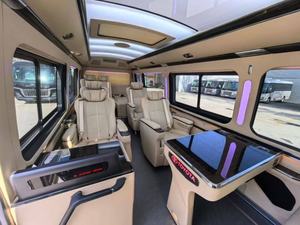 Minibús VIP de Lujo 2025 - Dorado - Gris Metálico, Motor Diésel/Gasolina, Volante a la Izquierda, Transmisión Automática, Emisión Euro V, Listo para Exportación - Product Image 3