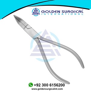 Alicates para dentadura dental de ortodoncia, juego a granel, diseño óptico en ángulo para uso clínico, instrumentos quirúrgicos de potencia Manual - Product Image 3