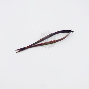 Ciseaux de revêtement au plasma violets durables en gros Logo personnalisé Ciseaux à ressort tranchants et droits de travail de longue durée violet - Product Image 3