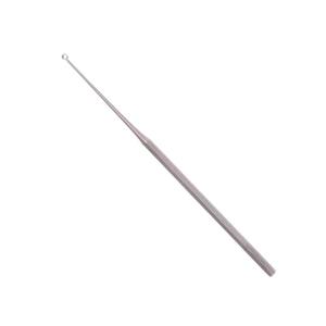 Curette d'oreille Buck de haute qualité en gros, 5 3/4 pouces, droite, à bout arrondi, manuelle, en acier inoxydable, instruments chirurgicaux ORL - Product Image 4