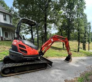 2017 Mini pelle Kubota U25 2.5 tonnes zéro queue oscillation 20.9 HP Kubota moteur fiable utilisé équipement de construction - Product Image 1