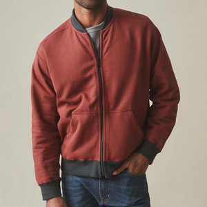 Vente en gros Blouson aviateur en toile à motif de dessin animé formel pour hommes pour l'hiver pour moto - Product Image 2