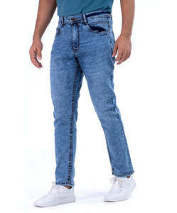 Pantalones vaqueros lavados a la piedra de estilo vintage y dulce para hombre, marca y logotipo personalizados, suministro al por mayor de Bangladesh - Product Image 1