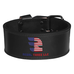 เข็มขัดหนังยกน้ำหนัก10มม. เข็มขัดหนังสำหรับเล่นยิมเพาะกายเข็มขัดช่วยป้องกันการฝึกเข็มขัดหนัง - Product Image 4