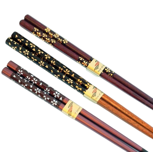 ชุดตะเกียบไม้ชุดตะเกียบไม้ไผ่แบบกำหนดเองได้ - Product Image 3