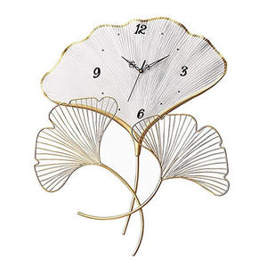 Reloj de pared de cuarzo de Metal de hierro, comedor, sala de estar, reloj de arte decorativo Simple, relojes colgantes de pared para decoración del hogar - Product Image 4