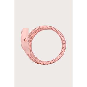 Reloj Serpiente Edición Oro Rosa con Diamantes Corte Esmeralda, Caja de Acero Inoxidable, Diseño de Serpiente, Reloj de Lujo para Regalo - Product Image 5