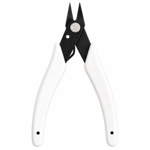 Pince à bec effilé en acier inoxydable avec manche bleu, outil de précision pour bijoux, outil à mâchoires plates pour plier et former les fils, outil de bijouterie - Product Image 3