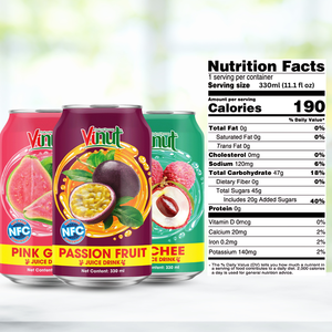 Purée De Jus De Passion Aromatisée 330ml (11.1 FlOz) Vietnam Factory | Échantillon Gratuit Marque Privée - Product Image 2