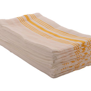 Servilleta Bistro de 100% algodón-Tejido verde oliva sostenible de secado rápido para uso doméstico - Product Image 1