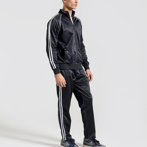 Ensemble de survêtements de sport en polyester deux pièces survêtement vêtements d'entraînement vêtements de sport ensembles de vêtements d'extérieur hip hop respirants survêtements - Product Image 5