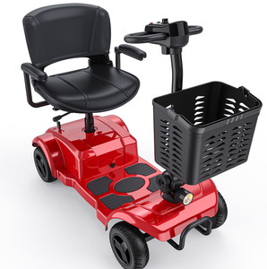 สกู๊ตเตอร์ไฟฟ้าเคลื่อนที่2025เคลื่อนที่ได้สีแดงพร้อมเดินทาง - Product Image 3