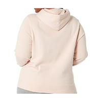 Jersey de lana de manga larga para mujer con capucha gruesa hecha en Pakistán, sudaderas deportivas de gimnasio de Color sólido para invierno