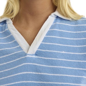 Polo femme Polo bleu naturel 2025 col à manches courtes pull Golf femmes Polo RRI-WPS-37 - Product Image 2