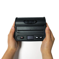 Printer Label termal kode batang seluler 4 inci BT nirkabel 80mm/S HCC-L51 daya Super