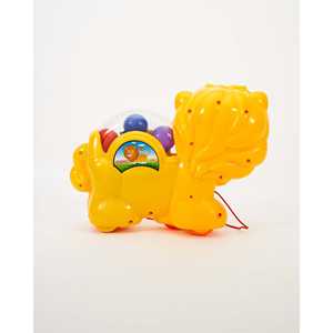 Juguete de Arrastre Anand Leo León de Plástico, Rey de la Sala de Juegos, Safari con Función Musical - Product Image 2