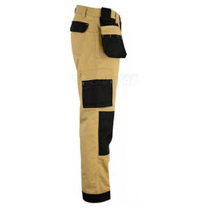 Nuevo estilo Uso al aire libre Streetwear Hi Vis Jeans Pantalones Mejor calidad Color sólido Hi Vis Pantalones para hombres - Product Image 3