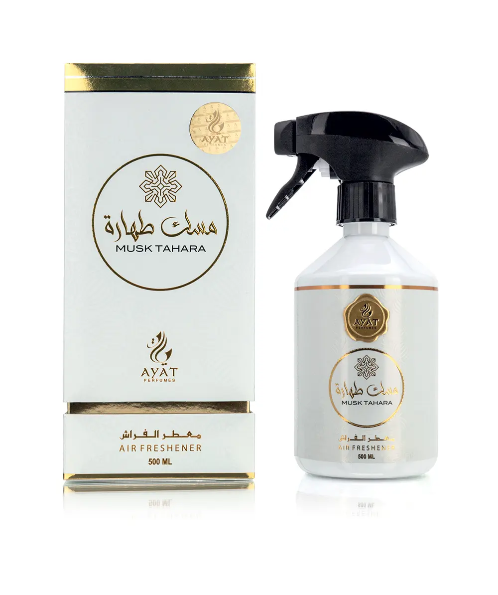 Home Parfüm MUSK TAHARA 500ml von Ayat Parfums Raum auffrischung Spray Duft nebel für Zuhause, Auto, Interieur