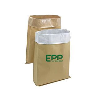 Sac tissé en papier kraft à membrane intérieure épaissie personnalisable Sac composite en papier-plastique étanche à l'humidité Sac enduit - Product Image 5