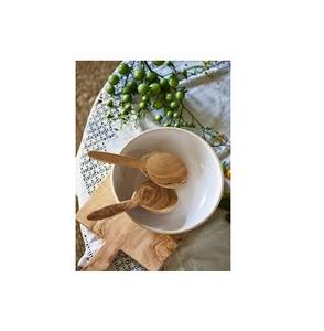 Cuillère à riz en bois artisanat meilleure qualité pagaie à riz en bois cuisine cuillère de service long manche au prix de gros - Product Image 1