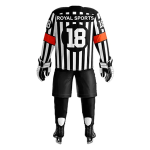 Customized Premium Quality Ice Hockey Pant Shell Embroidery <b>Sets</b> Uniform Sportswear Adults OEM Service Custom Logo MOQ 10 <b>Sets</b> - Product Image 6