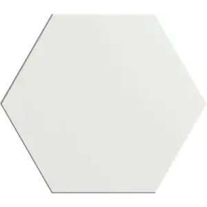 Emser Heksa Carrelage de sol blanc mat 8 "X 9" modèle F30HEKS0809HX - Product Image 1