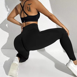 Leggings de compresión deportivos para Mujer | Tejido transpirable y elástico de secado rápido personalizado | Logo y diseño - Product Image 3