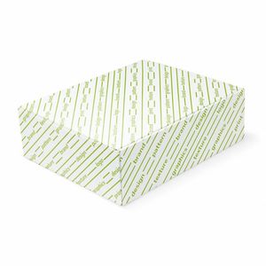 Boîte rectangulaire recyclée 26x32x10 cm Mod Frank - Couvercle et base personnalisés pour aliments, bougies, électronique - Product Image 1