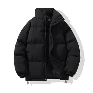 Chaquetas de piel sintética para mujer, chaquetas acolchadas de invierno con burbujas, chaquetas acolchadas con letras, abrigos cortos para mujer, abrigos de talla grande para mujer - Product Image 4