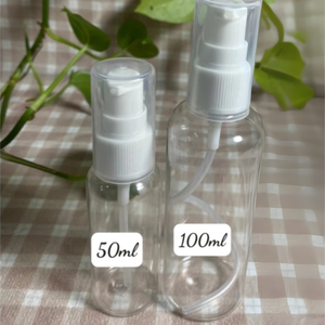 ขวดสเปรย์ละอองน้ำทำจากพลาสติกใสพร้อมฝาปิดขวดโลชั่นแบบใสสำหรับร้านทำผม - Product Image 2
