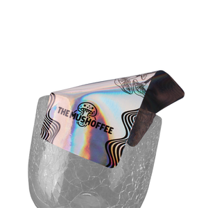 สติกเกอร์ปิดผนึกโฮโลแกรมที่กำหนดเองสำหรับบรรจุภัณฑ์กาแฟเบเกอรี่ช่างฝีมือและกล่องของขวัญอาหารสำหรับโปรโมชั่น - Product Image 1