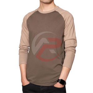 Camiseta de manga larga completa para hombre de bajo precio con impresión personalizada y logotipo personalizado, camiseta de gran tamaño para hombre - Product Image 2