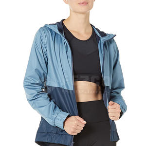 Chaqueta cortavientos de algodón de talla grande para mujer 2025 precio al por mayor OEM transpirable con forro de nailon - Product Image 4