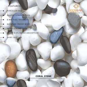 กระเบื้องเซรามิกและพอร์ซเลนกันน้ำกันความชื้นเป็นมิตรกับสิ่งแวดล้อมเหมาะสำหรับห้องน้ำและห้องครัวที่ทันสมัย - Product Image 4